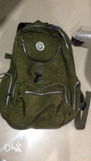 Green Backpack