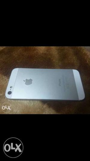 Iphone 5 silver colour