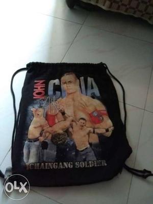 It's a new bag with John cena