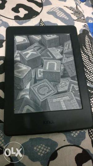 Kindle paperwhite 6in with built-in light.