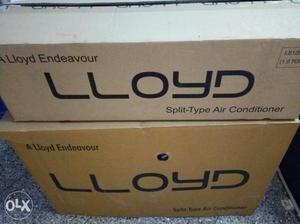 Lloyd 1.5 ton hot and cold split ac brand new 5