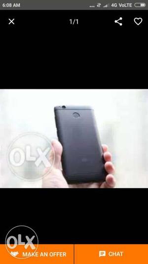 Only 3 days old Redmi 4 black wid 3Gb ram and
