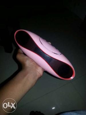 Pink And Black Wireless Speaker