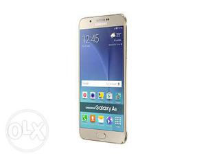 Samsung A8 Gold Color 3gb ram & 32gb memory with