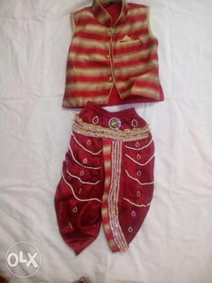 Shri Krishnaastami Dress for Kids