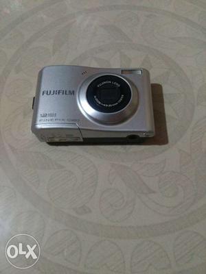 Silver Fujifilm Digital Camera