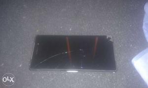 Sony z2 mobile phone is good condition but display