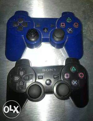 Two (2) PS3 Sony DualShock controllers