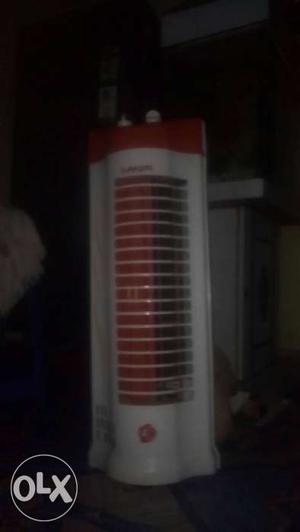 White And Red Space Heater