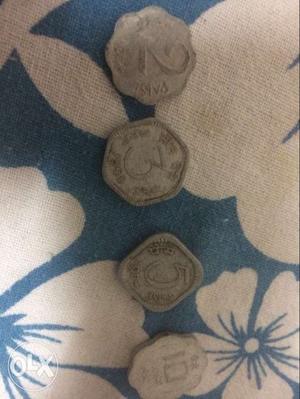 4 silver coin  pesa