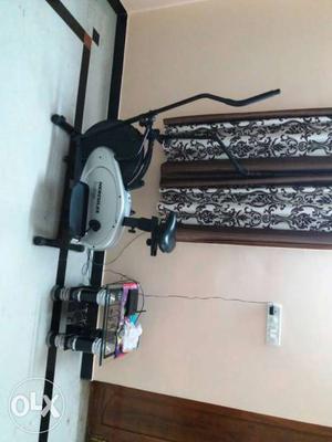 Black And Gray Dual Cardio Trainer