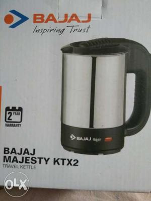 Black And White Bajaj Majesty KTX2 Box