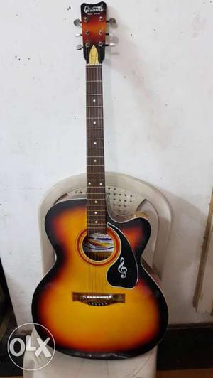 Givson Sunburst Single-cutaway Acoustic Guitar