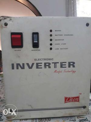 Inverter - Exclusively maintained