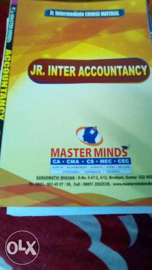 Jr. Inter Accountancy Book