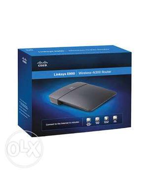 Linksys Router E900 still I didn't open the box