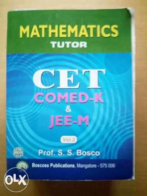 Mathematics Tutor CET Book