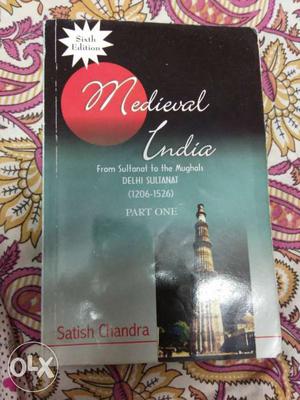 Medieval Indian history book in very good