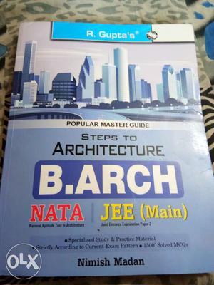 NATA and JEE paper 2 book of r. Gupta's step