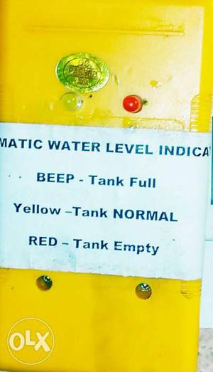 NEW Automatic Water Level Indicator. Paani bchaao, overflow
