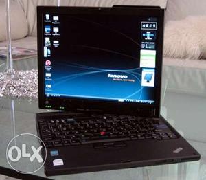 New condition touch screen laptop with rotate display