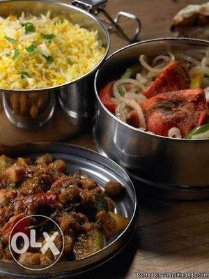 Non veg thali at rs. 150 tiffin service free