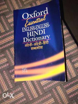 Oxford Essential English-English-Hindi Dictionary Book