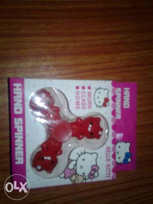 Red Hello Kitty Hand Spinner