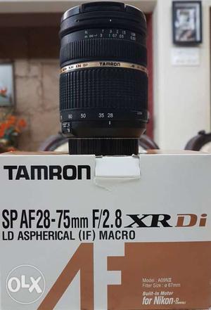 Tamron SP AFmm F/2.8 XRDi Lens.