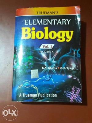 Trueman's Elementary Biology Volume 1 Book