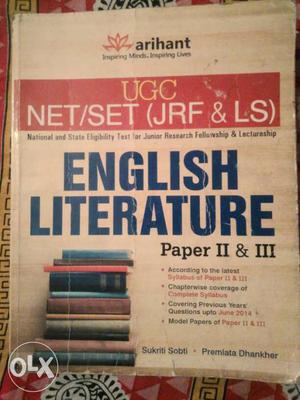 UGC English Literature Book