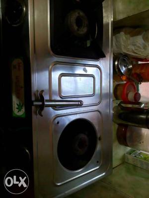 Urgent sell Good condition Stainless Steel 2-burner Stove