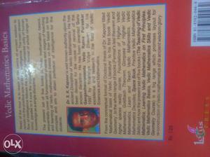 Vedic maths 2 books in very good condition