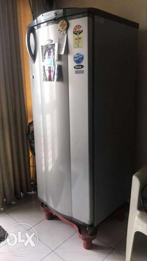 Whirlpool 4star 260 liter fridge with 6th sense