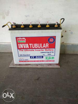 White Inva Tubular Battery