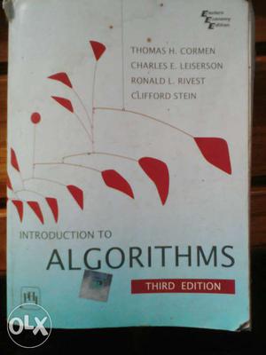 Algorithms Third Edition Book