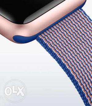 Apple watch 42 mm nylon belt 8 months used like