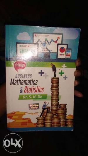 B. com (hons) 1st year math statistic book from