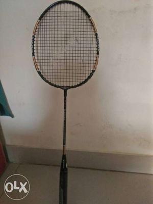 Black And Brown Badminton Racket