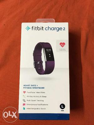 Brand new Fitbit charge 2 with heart rate monitor purple