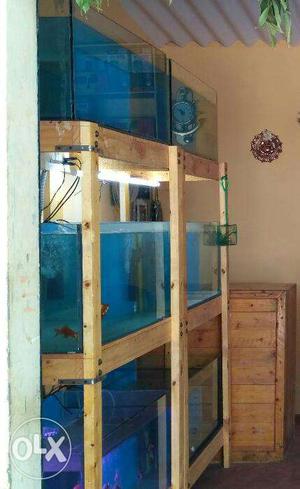 Fish tank set for sale with all equipment with