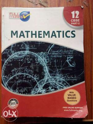 Full marks mathematics 12 cbse part 2 with