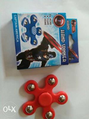 Red Hand Spinner With Box