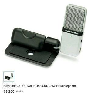 Samson condenser microphone. Awsome quality. cal: