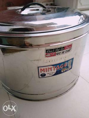 Stainless Steel Mintage Stock Pot