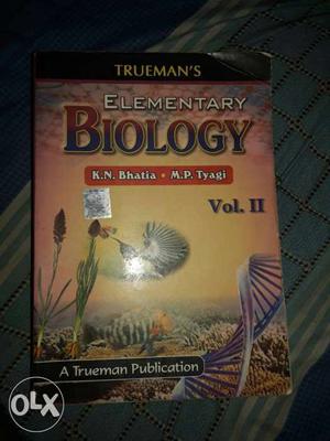Trueman's Elementary Biology Vol 2 Book