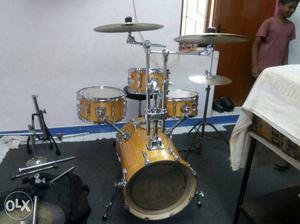 Yellow Drum Set