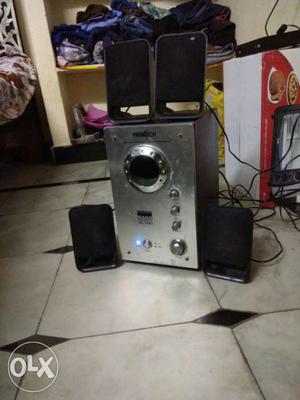 4.1 speaker.  watts. exlant sound quality
