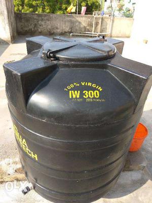 Aqua Water Tank - Black 300 Ltrs - New One