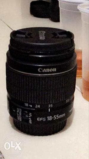 Black Canon mm Camera Lens Image Stabilizer Macro